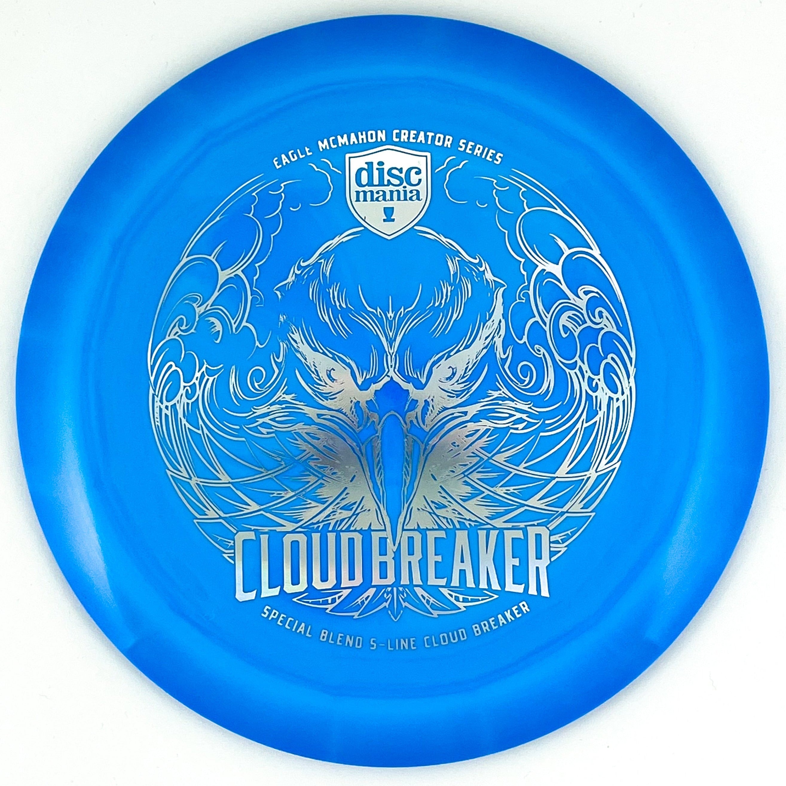 Blue Eagle McMahon Creator Series Cloud Breaker disc golf distance driver by Discmania Golf Discs.