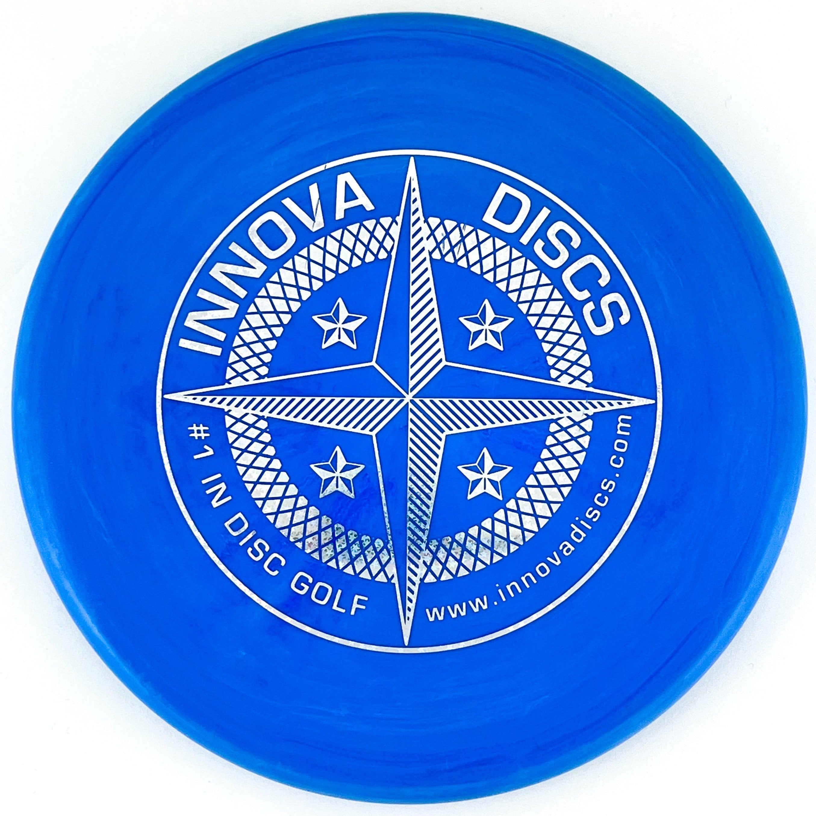 Blue Innova Proto Star Stud disc golf putt and approach disc by Innova Champion Discs.
