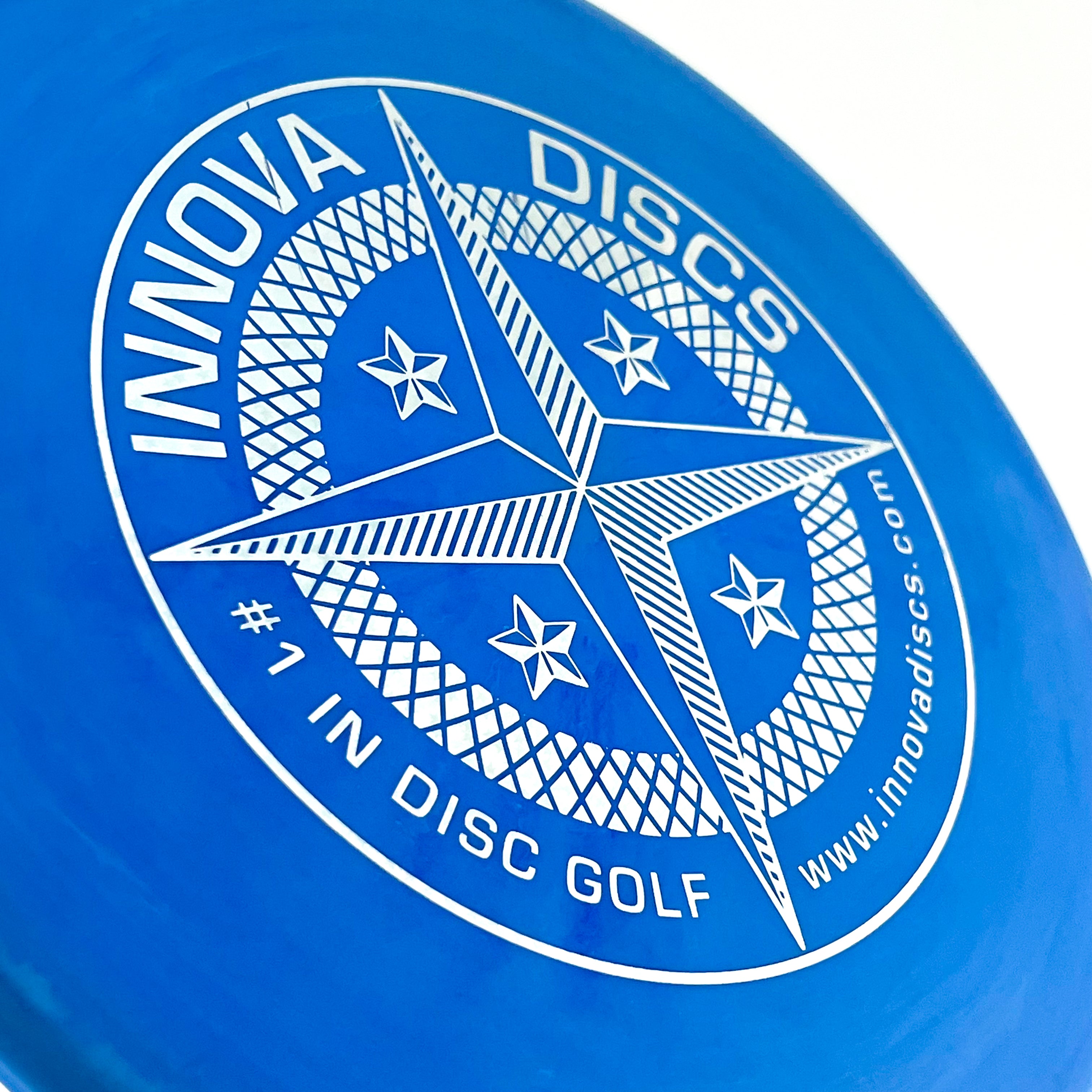 Blue Innova Proto Star Stud disc golf putt and approach disc by Innova Champion Discs.