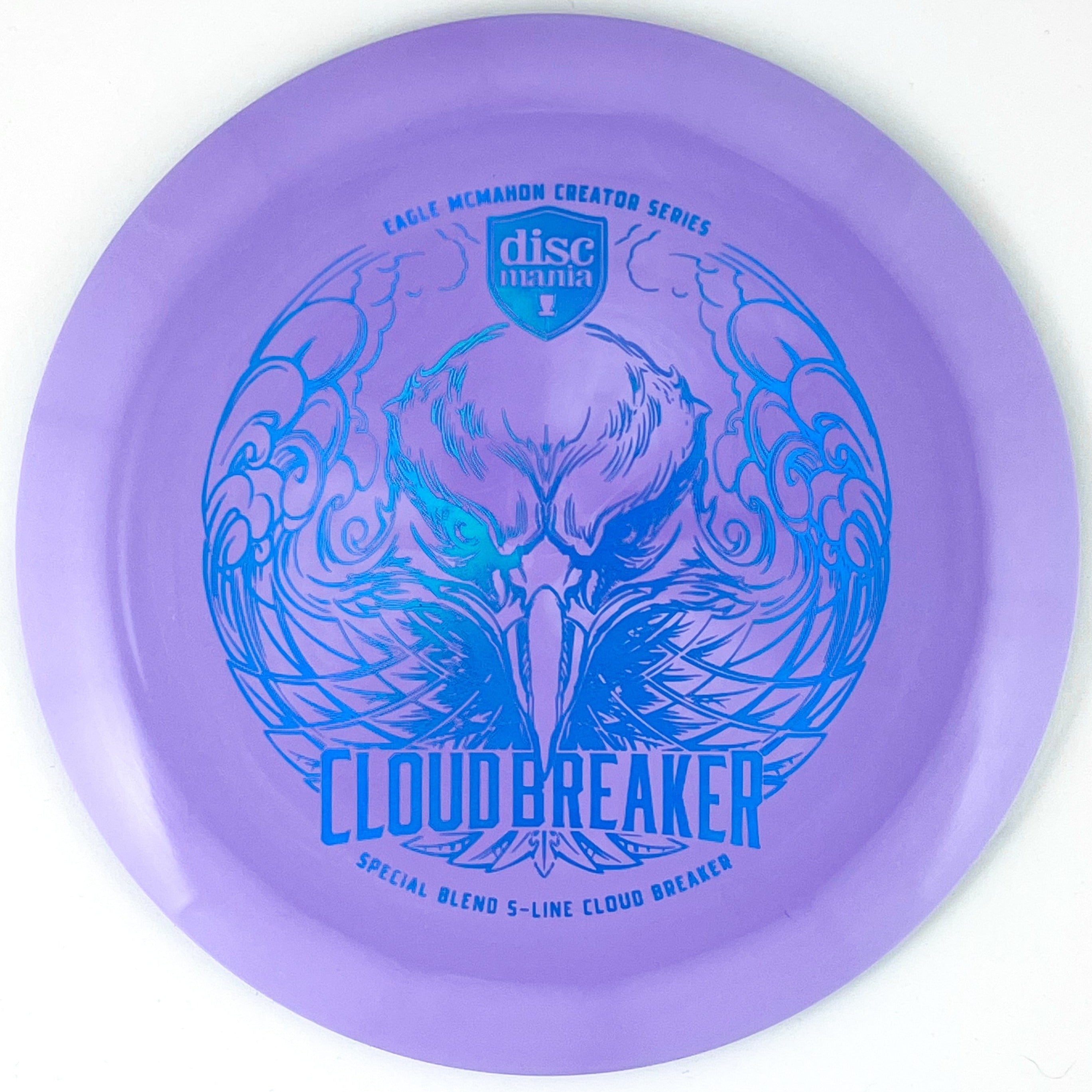 Lavender Eagle McMahon Creator Series Cloud Breaker disc golf distance driver by Discmania Golf Discs.
