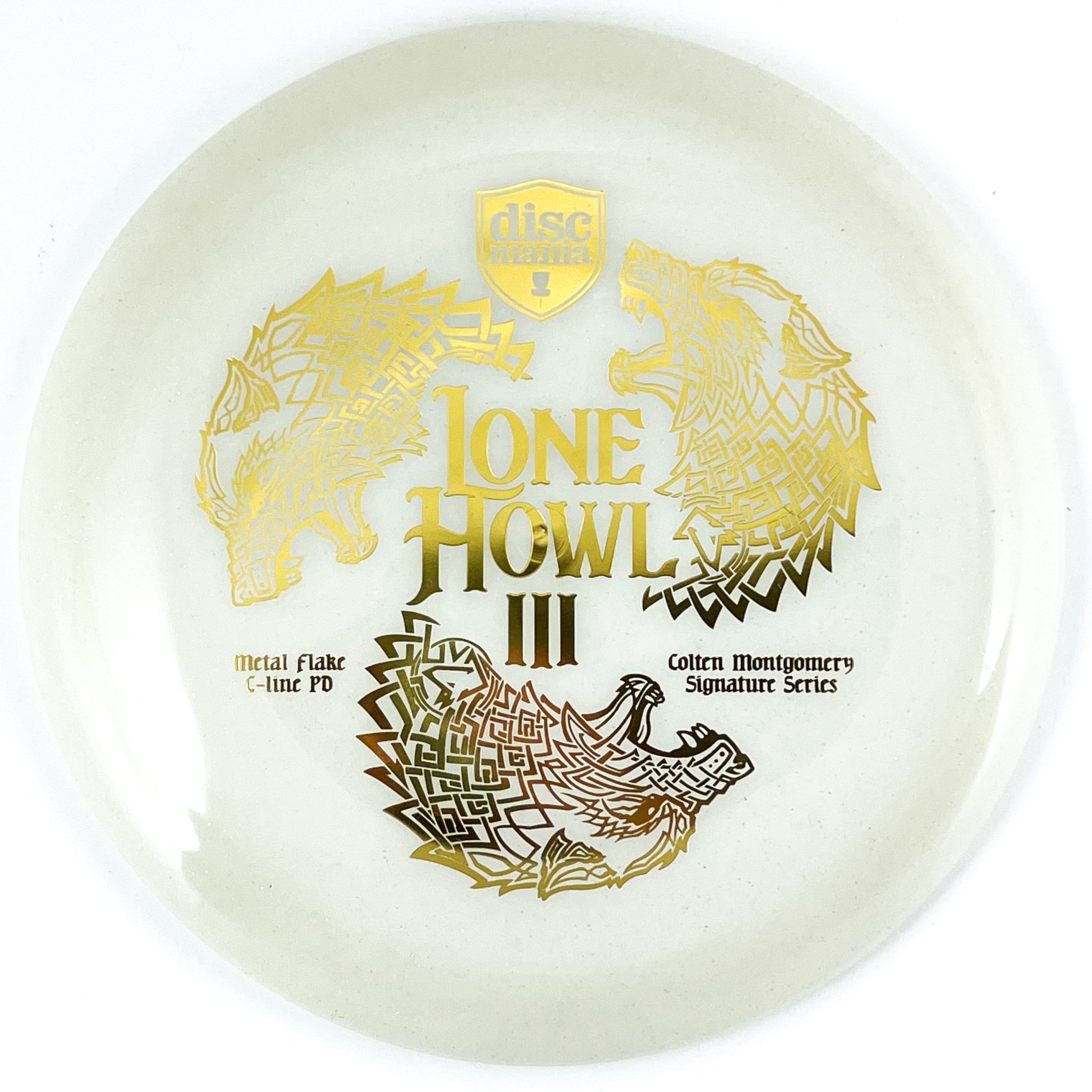 Colton Mongomery Signature Series Lone Howl 3 | Metal Flake C-Line PD disc golf fairway driver by Discmania Golf Discs.